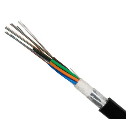 Good Quality Aerial Fiber Optic Cable 24 Core 48 Core GYTC8S Figure 8 ...