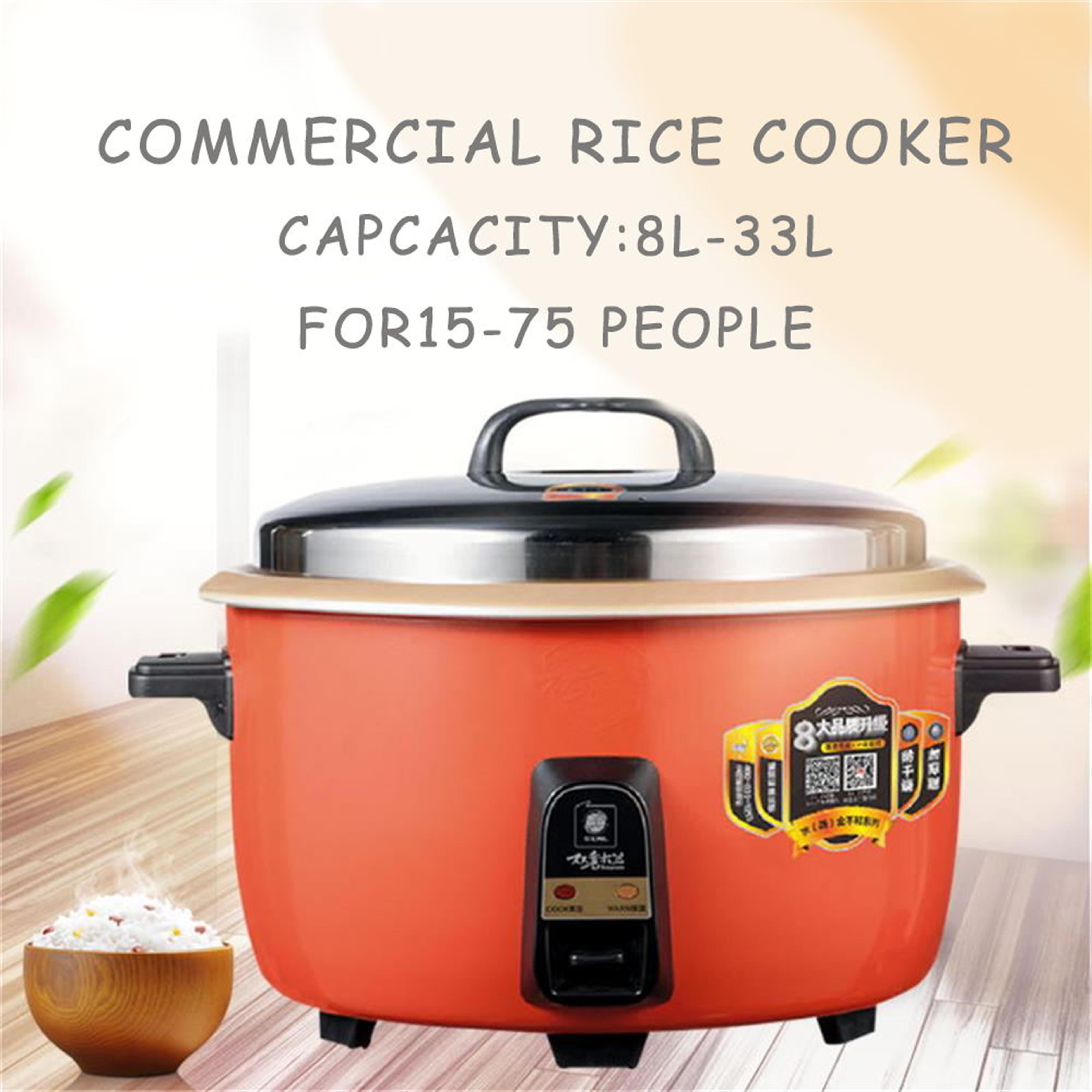 big rice cooking pot