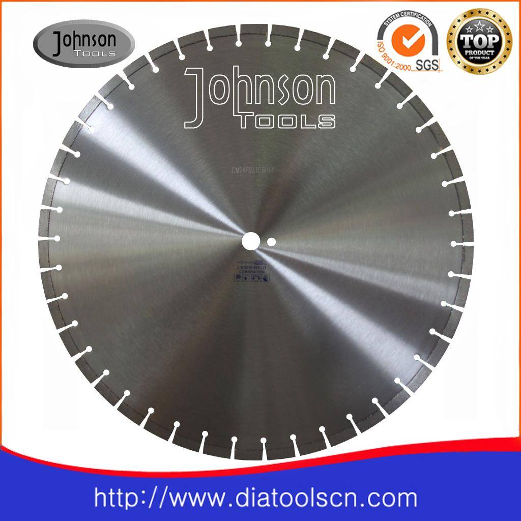 Diamond Tool: 600mm Laser Saw Blade For General Purpose - Johnson Tools ...