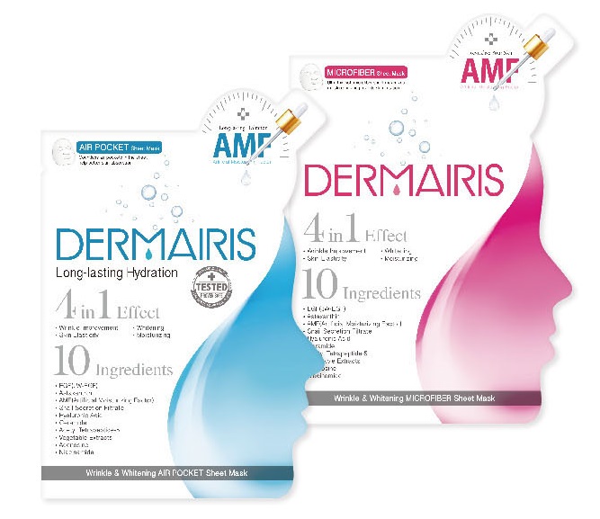 Dermairis Facial Mask Sheet 4 In 1 Effect With 10 Ingredients Jw Holdings Ecplaza Net