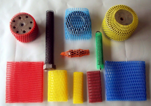 plastic mesh sleeves