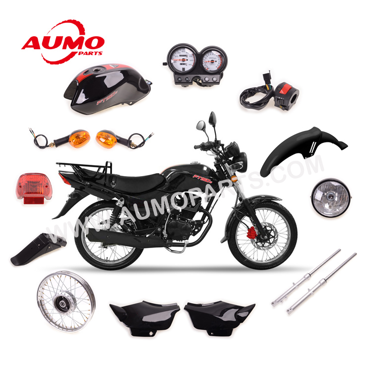 Italika FT150 Motorcycle Fuel System Parts Fuel Tank Assembly - AUMO Parts  CO.,LTD