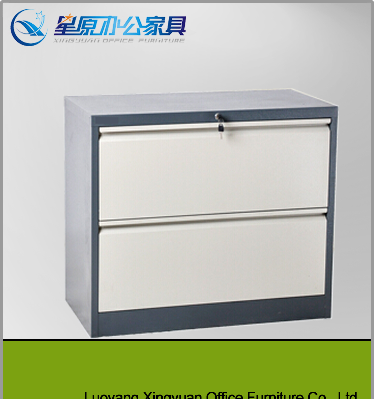 High Quality Metal Office Furniture Steel 2 Drawer Lateral Filing