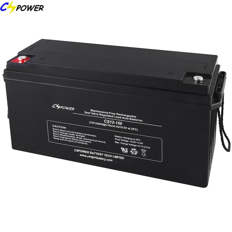 CHINA 150Ah Solar Agm Battery For Solar Wind System - Cspower Battery ...