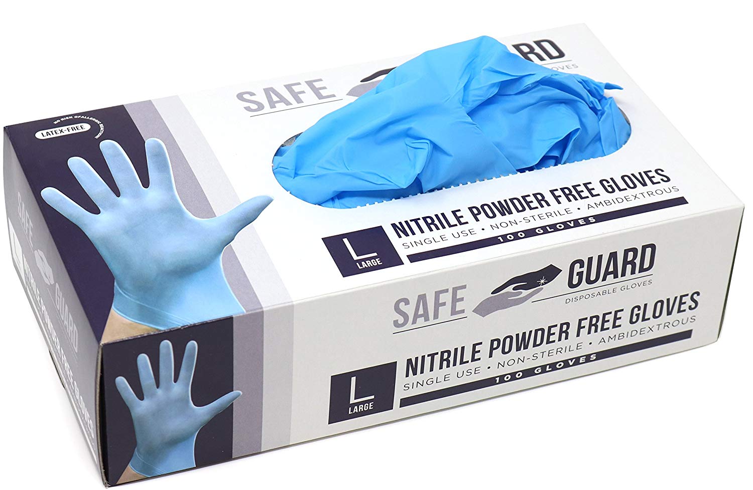 Powdered Free Latex Examination Gloves 