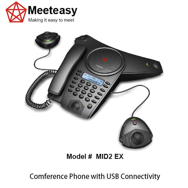 Meeteasy Expansion Mics for MVOICE8000-B Series Expandable Speakerphones and Mid/Mid2 Conference Phones 