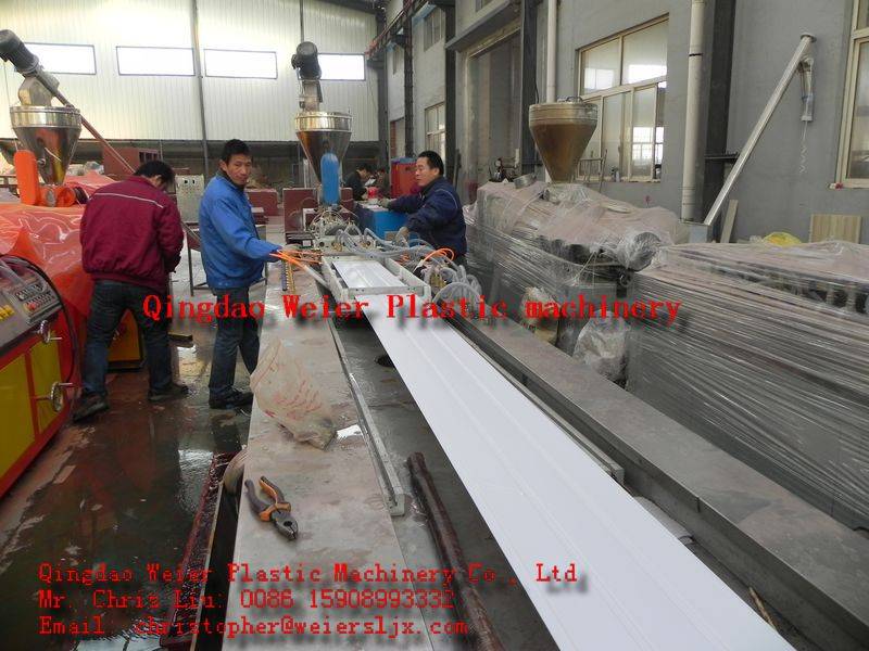 Pvc Ceiling Board Production Line Qingdao Weier Plastic