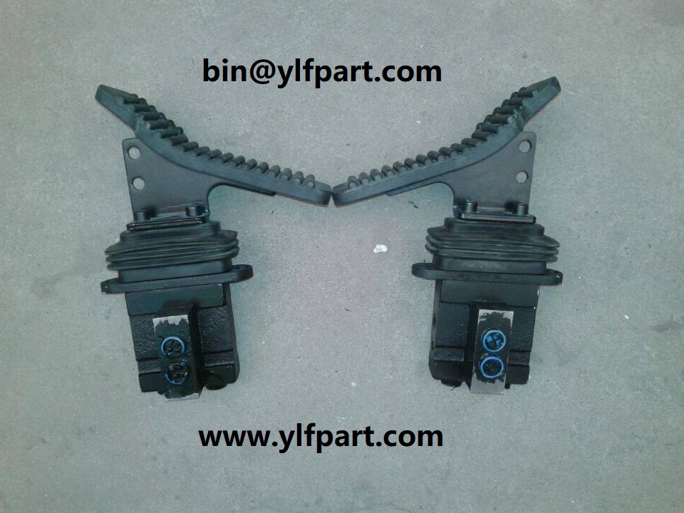 Foot Pedal Valve For Excavator Parts Hydraulic Breaker Parts Double Way ...